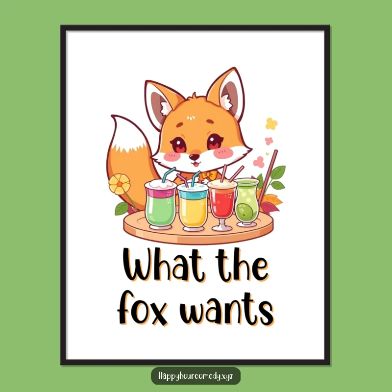 Free Printable Fox Wall Art: Funny Downloadable Decor for Curious Minds