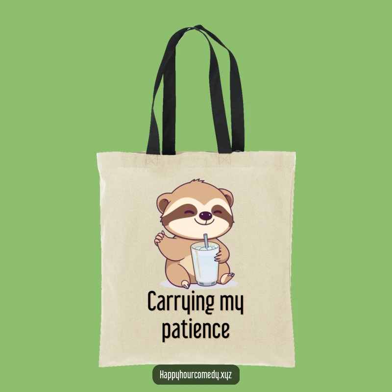 Funny Sloth Drink Tote Bag: Cute Sloth Carrier, Practical Funny Gift